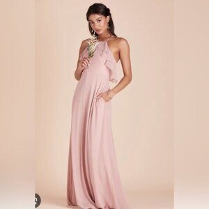 Birdy Grey | Size S | Rose Quartz Jules Chiffon Dress